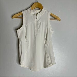 lululemon athletica White Sleeveless Top